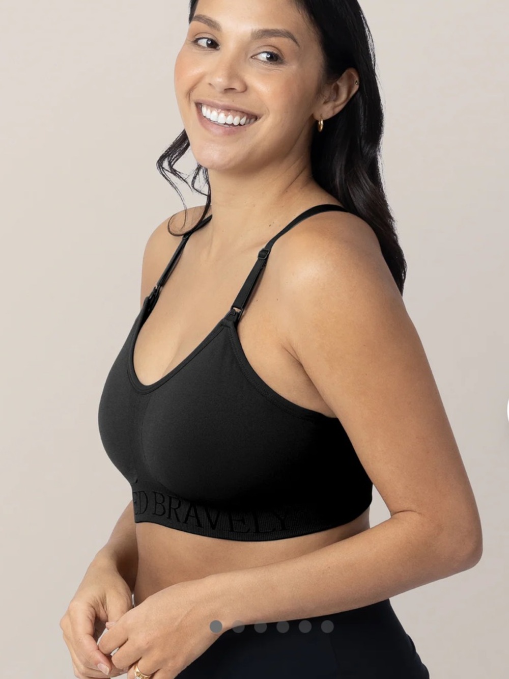 KINDRED BRAVELY Sublime Low Impact Sports‎ Bra in Black